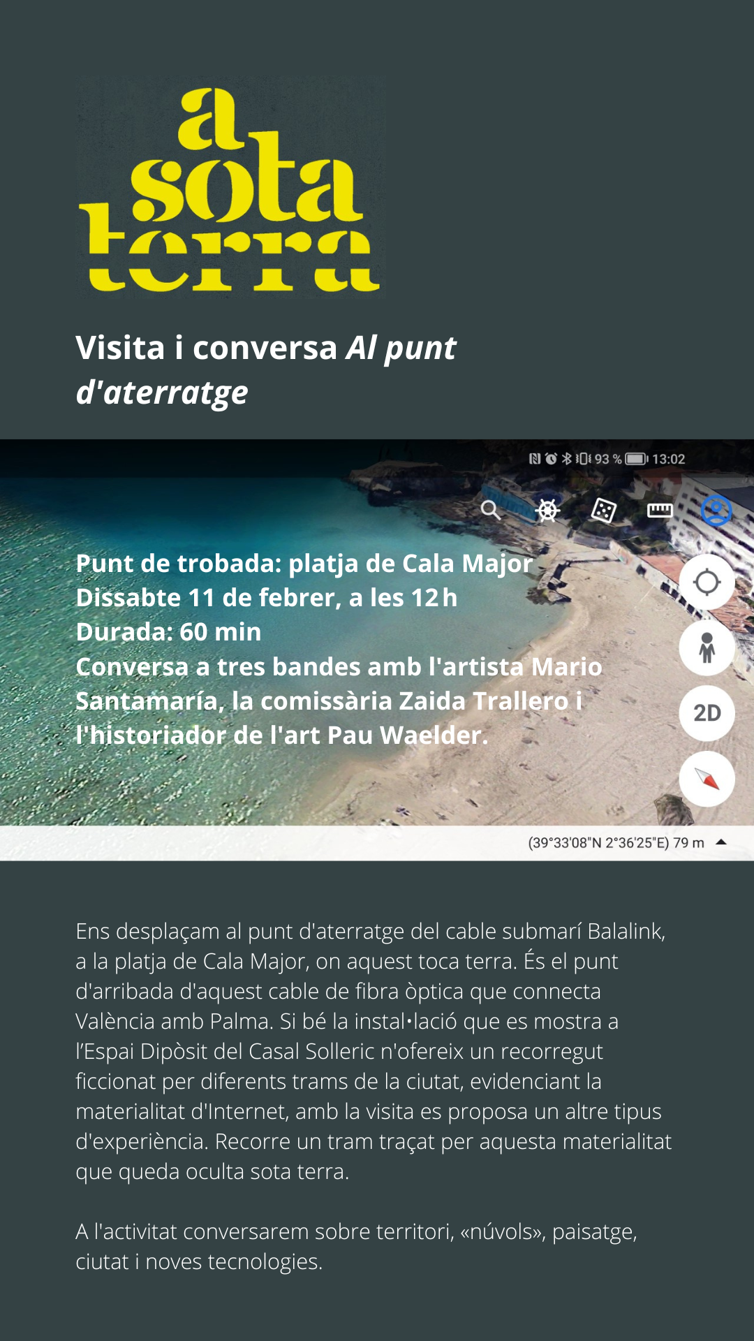 Al punt d'aterratge ca